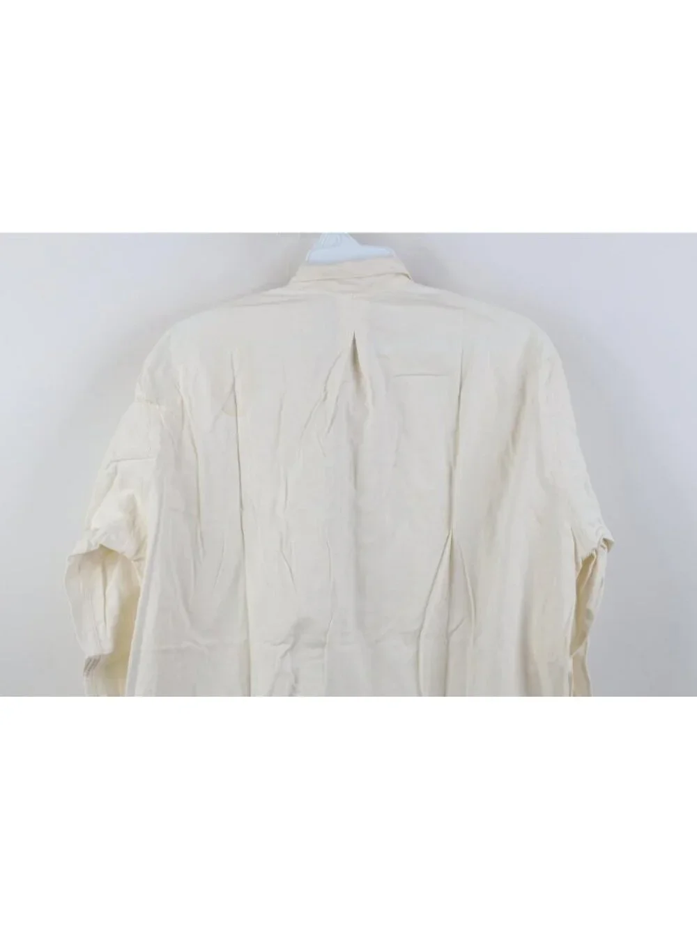 Deadstock Vintage 50s Unissued German Military Mens 36 Hospital Grandpa Shirt
